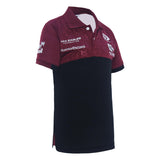 NRL 2024 ALT Media Polo - Manly Sea Eagles - Black - Youth - Junior