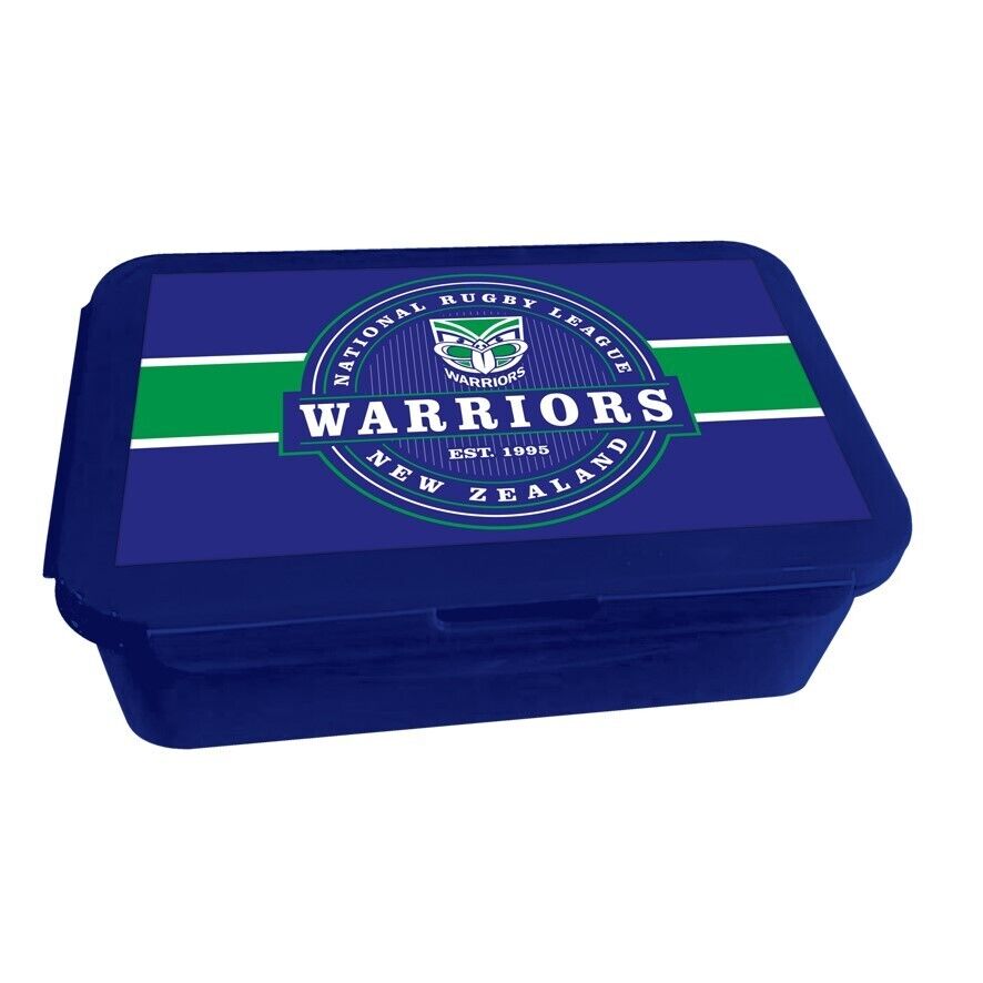 NRL Bento Lunch Box - New Zealand Warriors - 14cm x 20.1cm x 7.1cm