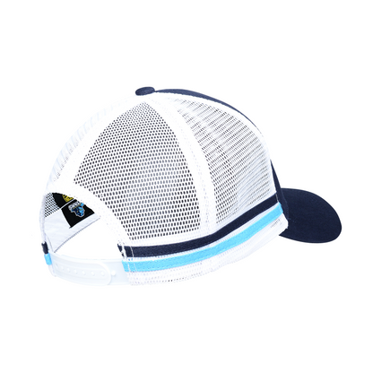 NRL Stripe Trucker Cap - Gold Coast Titans - Hat - Adult - One Size