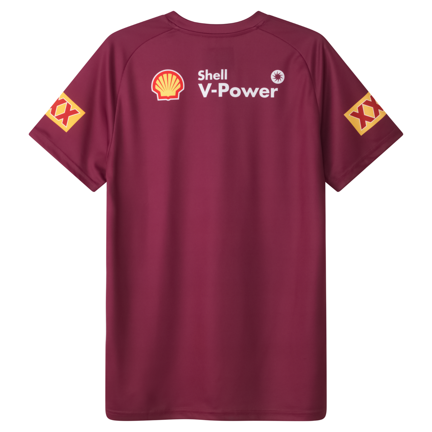 2025 QLD Maroons Training Tee - Queensland - Maroon - Adult - Mens