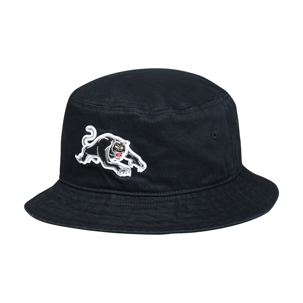 NRL Bucket Hat - Penrith Panthers - Black - Adult Size