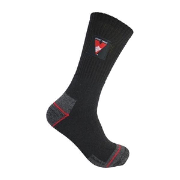 AFL Mens Work Socks - Sydney Swans - Two Pack