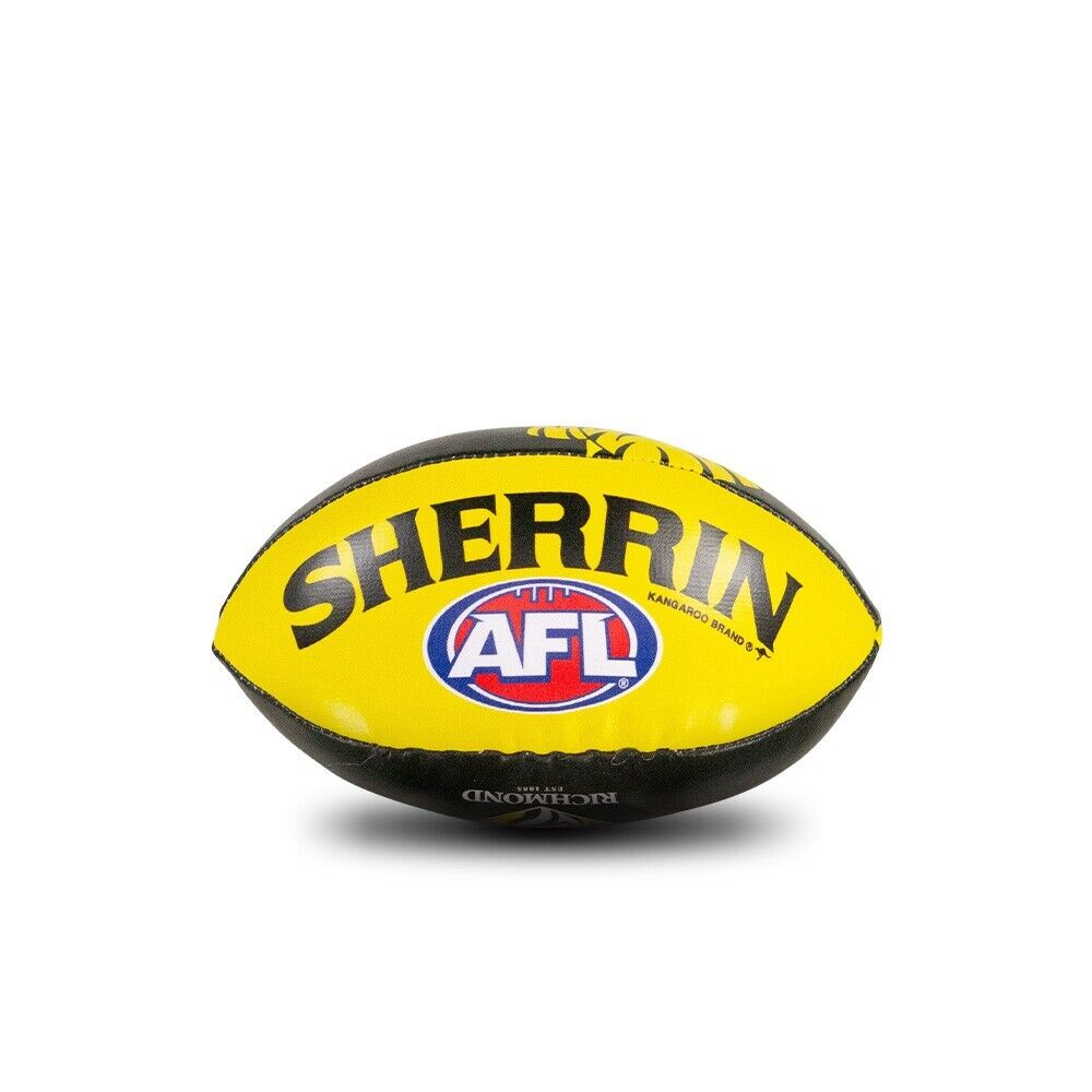 AFL Mini Supporter Sponge Football - Richmond Tigers - Ball