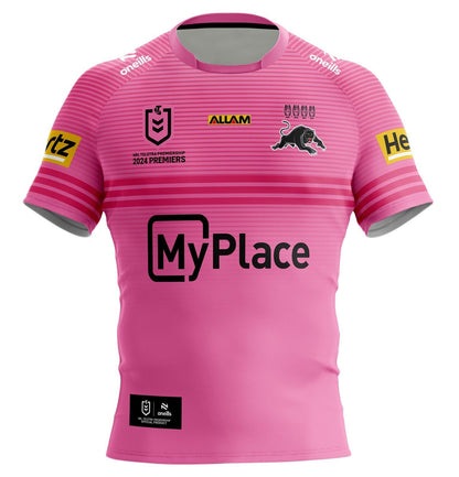 NRL 2024 PREMIERS JERSEY - PENRITH PANTHERS - MENS - ETA DEC 2024 - O'NEILLS