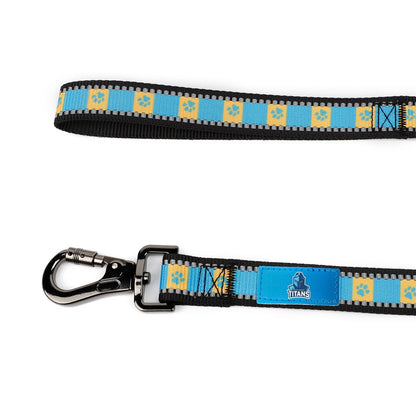 NRL Pet Lead Leash - Gold Coast Titans - 120CM - Lock Clip Durable