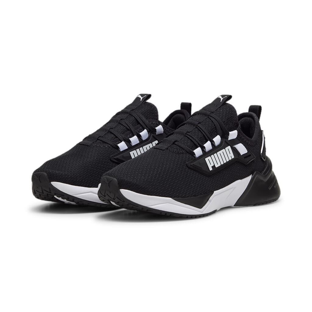 PUMA Retaliate 3 Jr Shoe - Black/White - Youth - Kids - Sneaker - Trainer