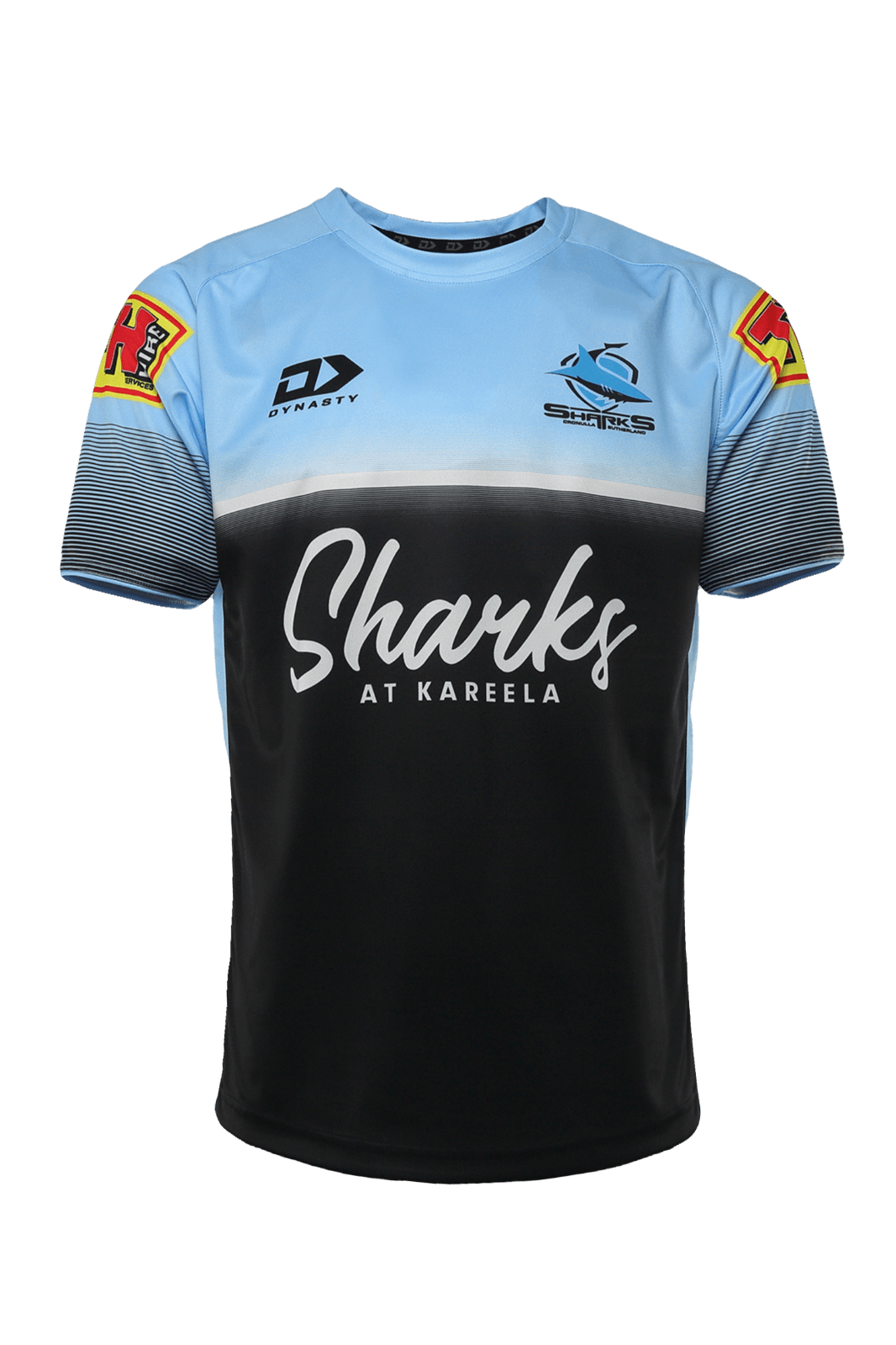 NRL 2021 Training Tee Shirt - Cronulla Sharks - Mens -  Rugby League