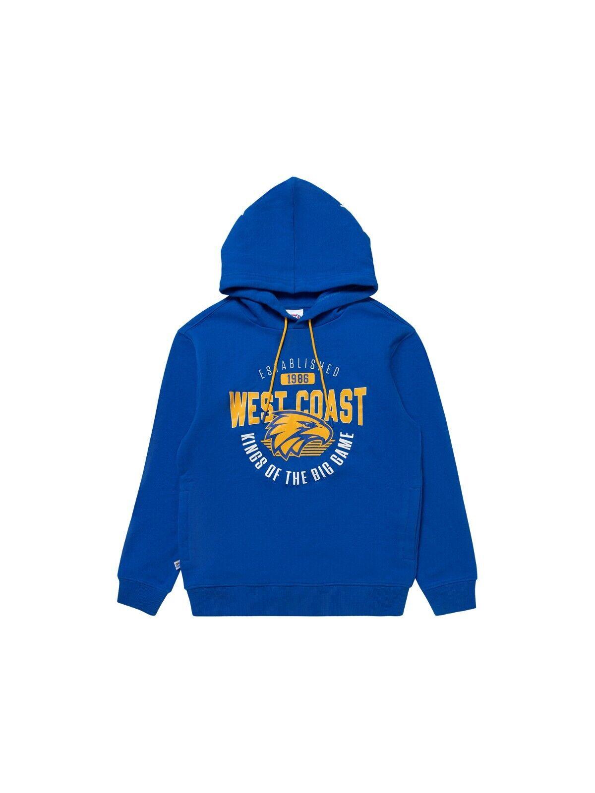 AFL Supporter Hoodie - West Coast Eagles - Youth - Kids - Hoody - Jumper