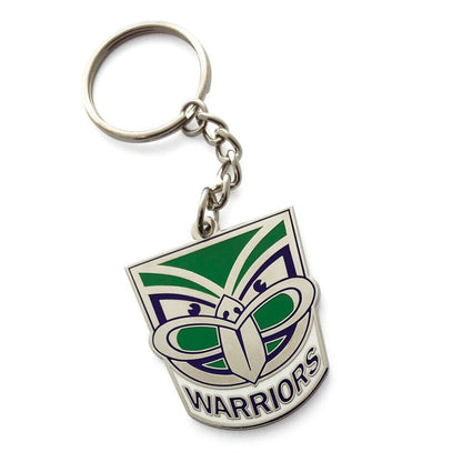 NRL Logo Metal Key Ring  - New Zealand Warriors - Keyring - Rugby League - TROFE