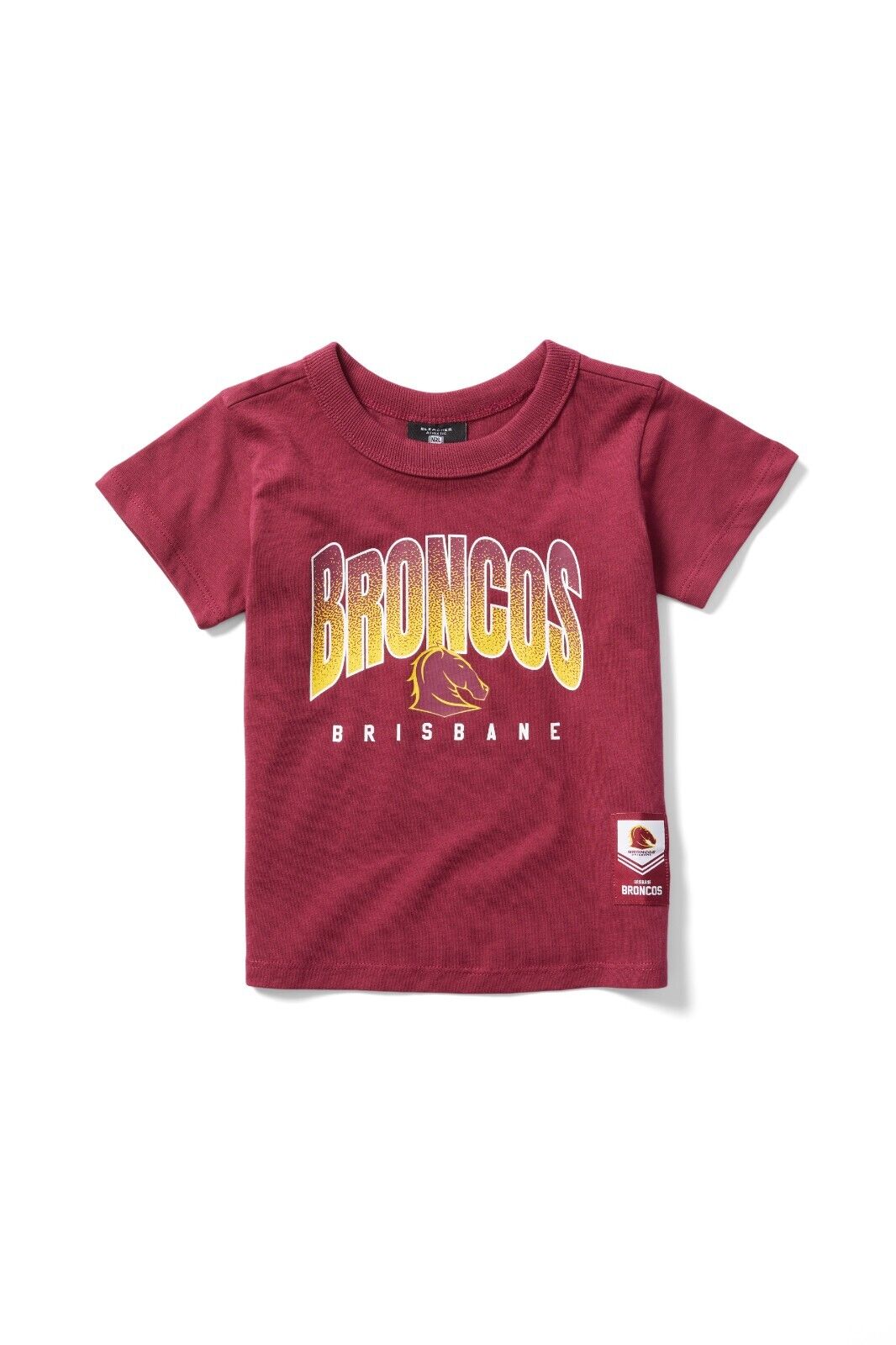 NRL Toddler Club Tee Shirt - Brisbane Broncos - Kids - T-Shirt