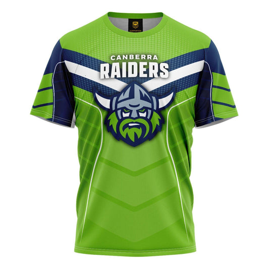 NRL Kids 'Chevron' Tee Shirt - Canberra Raiders - Baby Child T-Shirt