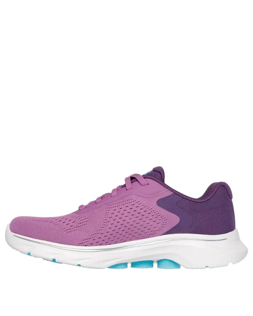 SKECHERS Go Walk 7 Shoe - COSMIC WAVES - Pink/Aqua - Womens - Ladies