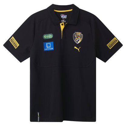 AFL 2025 Team Polo - Richmond Tigers - Adult - Mens