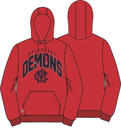 AFL Crest OTH Hoody - Melbourne Demons  - Youth - Toddler - Hoodie - Jumper