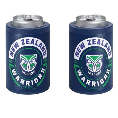 NRL Insulated Can Cooler - New Zealand Warriors - Stubby Cooler - Twist Top Lid