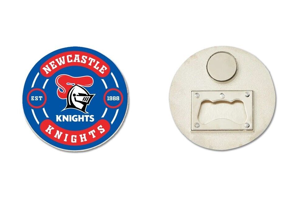 NRL Bottle Opener Magnet - Newcastle Knights - Rugby League