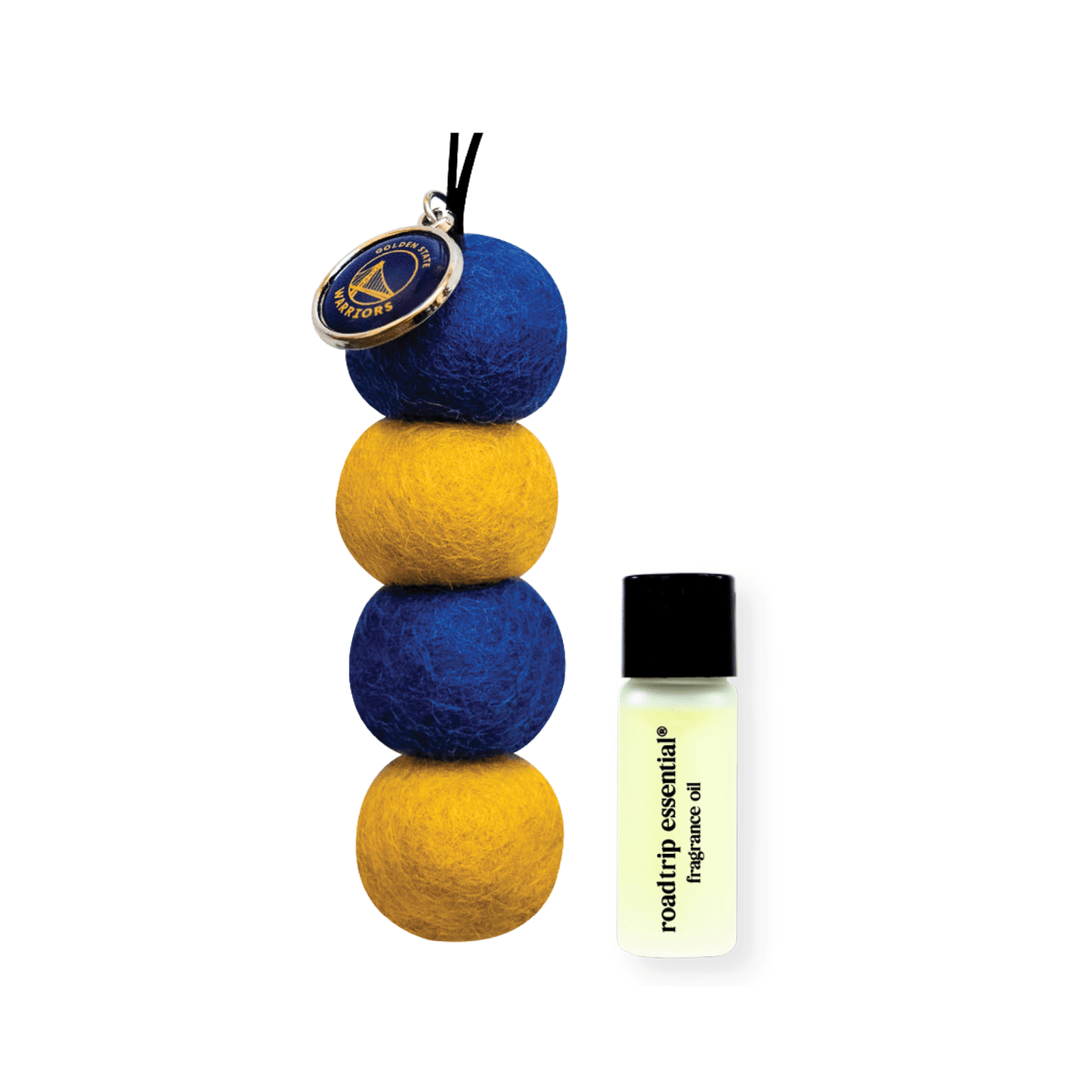 NBA Smelly Balls Set - Golden State Warriors - Re-useable Car Air Freshener