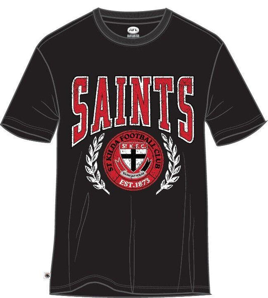 AFL Arch Graphic Tee Shirt - St Kilda Saints - Mens T-Shirt