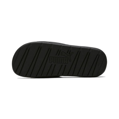 PUMA Cool Cat 2.0 V Slides - Black/Black - Shoe - Sandal - Mens