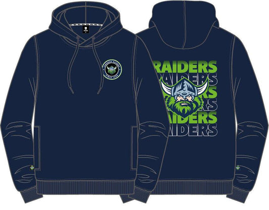 NRL Supporter Hoodie - Canberra Raiders - Adult - Mens - Hoody - Jumper