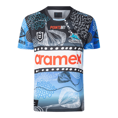 NRL 2024 Indigenous Jersey - Cronulla Sharks - Adult - Mens