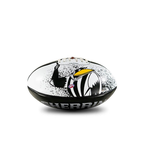 AFL PVC Mascot Football - Collingwood Magpies - 20cm Ball