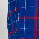 AFL 'Mustang' Flannel Polo - Western Bulldogs - Flanno Shirt - Flannelette