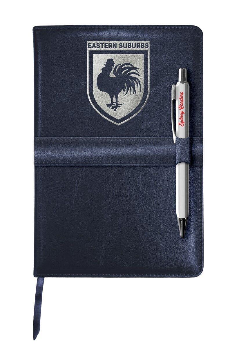 NRL Heritage Notebook & Pen Set - Sydney Roosters - A5 60 Page Pad