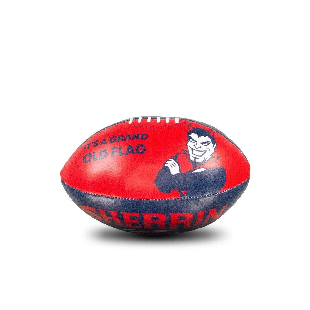 AFL Mini Supporter Sponge Football - Melbourne Demons - Ball