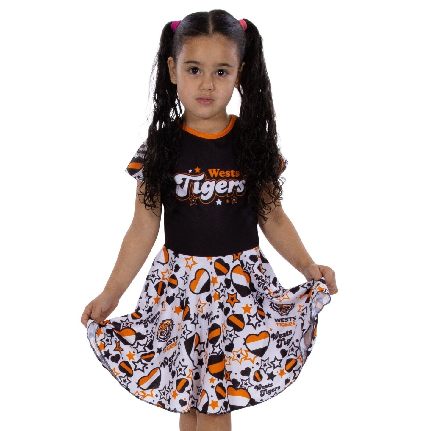 NRL Heartbreaker Dress - West Tigers - Girls - Toddler - Kid