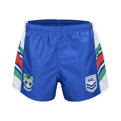 NRL Supporter Logo Footy Shorts - New Zealand Warriors - Adults - Mens