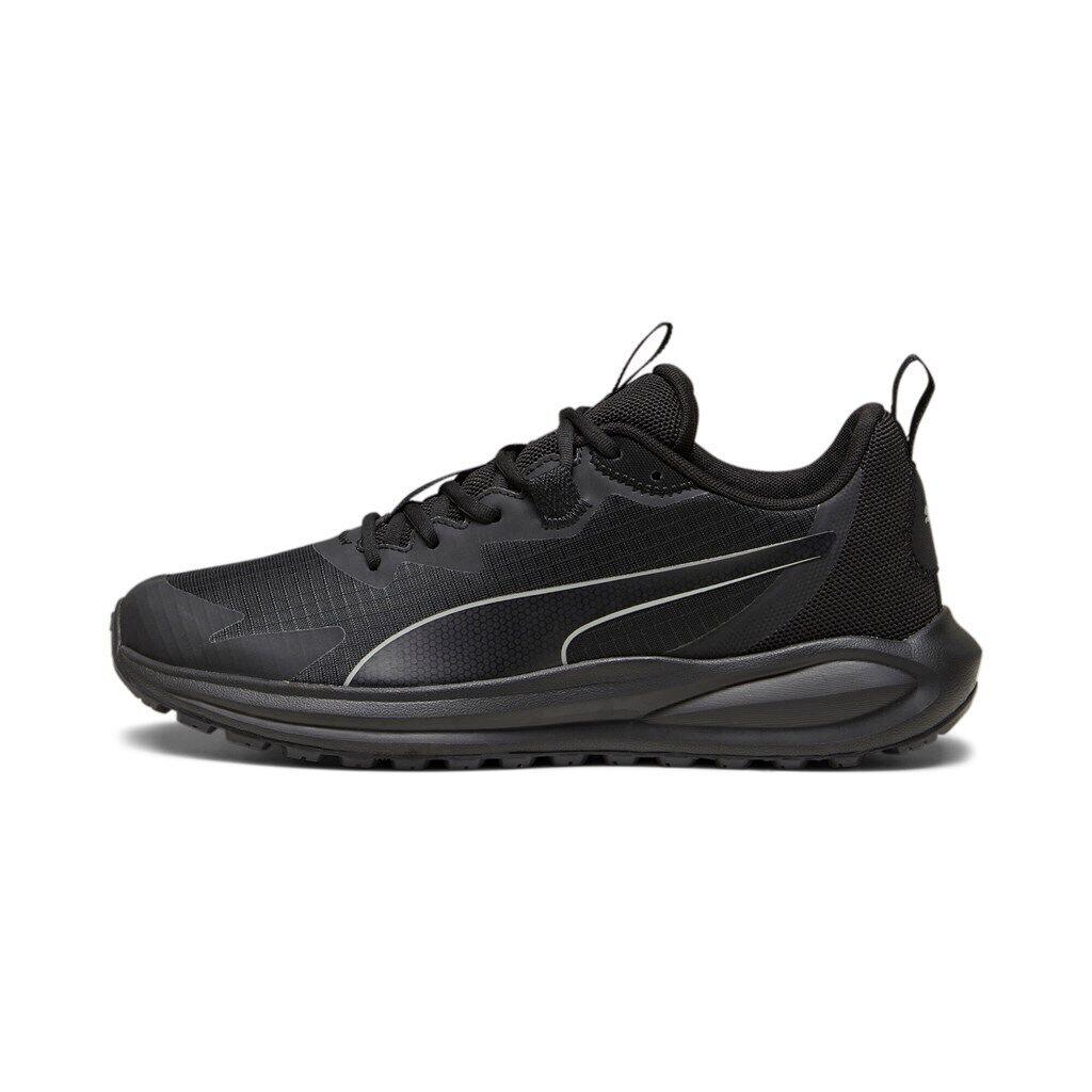 PUMA Reflect Lite Jr Shoe - Black/Gray - Youth - Kids