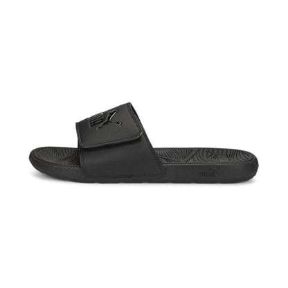 PUMA Cool Cat 2.0 V Slides - Black/Black - Shoe - Sandal - Mens