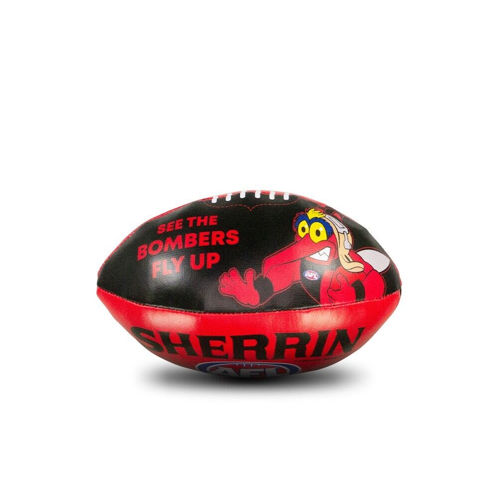 AFL Mini Supporter Sponge Football - Essendon Bombers - Ball