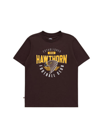 AFL Supporter Tee - Hawthorn Hawks - Youth - Kids - T-Shirt