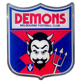 AFL Retro Logo Emblem - Melbourne Demons - Supporter Car Badge