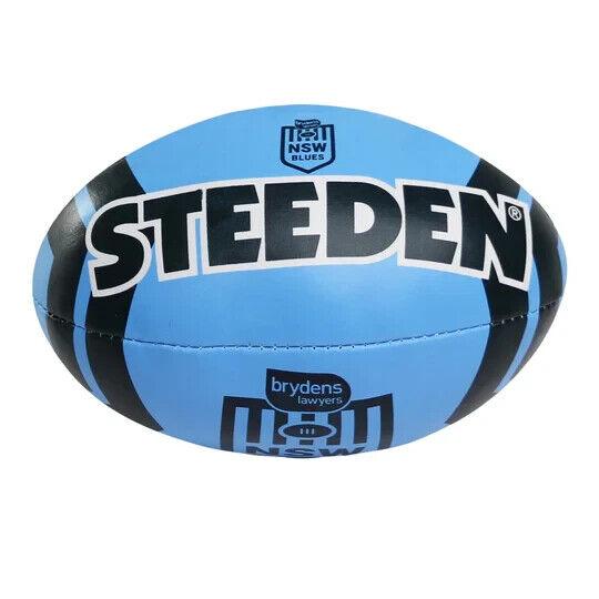 NRL 6 Inch Supporter Sponge Football - New South Wales Blues - Ball - NSW