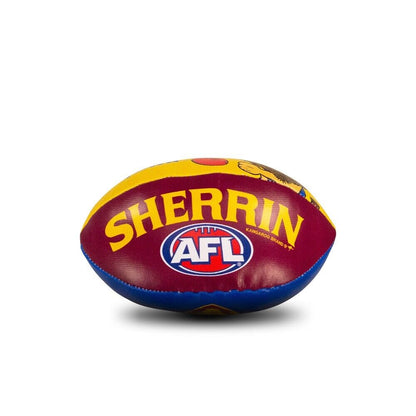 AFL Mini Supporter Sponge Football - Brisbane Lions - Ball