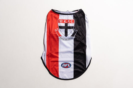 AFL Pet Jersey - St Kilda Saints - Size XS to XL - T-Shirt - Dog - Cat