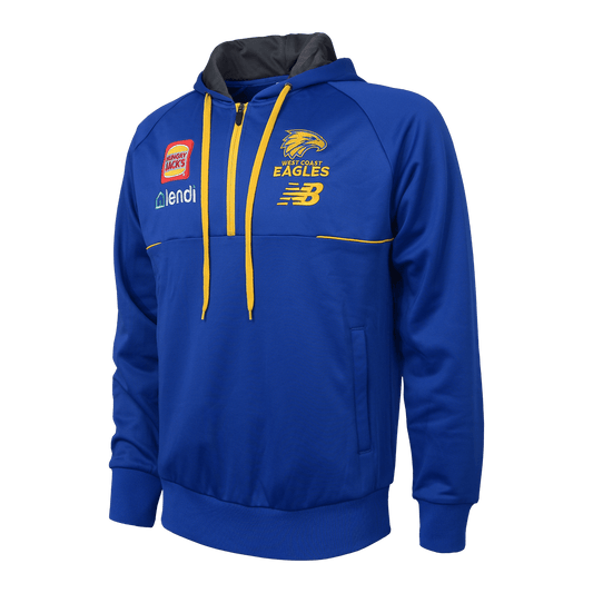 AFL 2023 1/2 Zip Hoodie - West Coast Eagles - Mens - NEW BALANCE