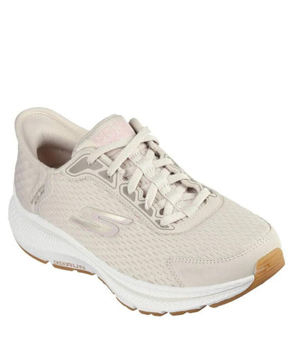 SKECHERS Slip-Ins Go Run Consistent 2.0 Shoe - Endure - Natural/Pink - Womens