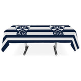 AFL Table Cover - Geelong Cats - Tablecloth - 200cm x 100cm - Plastic