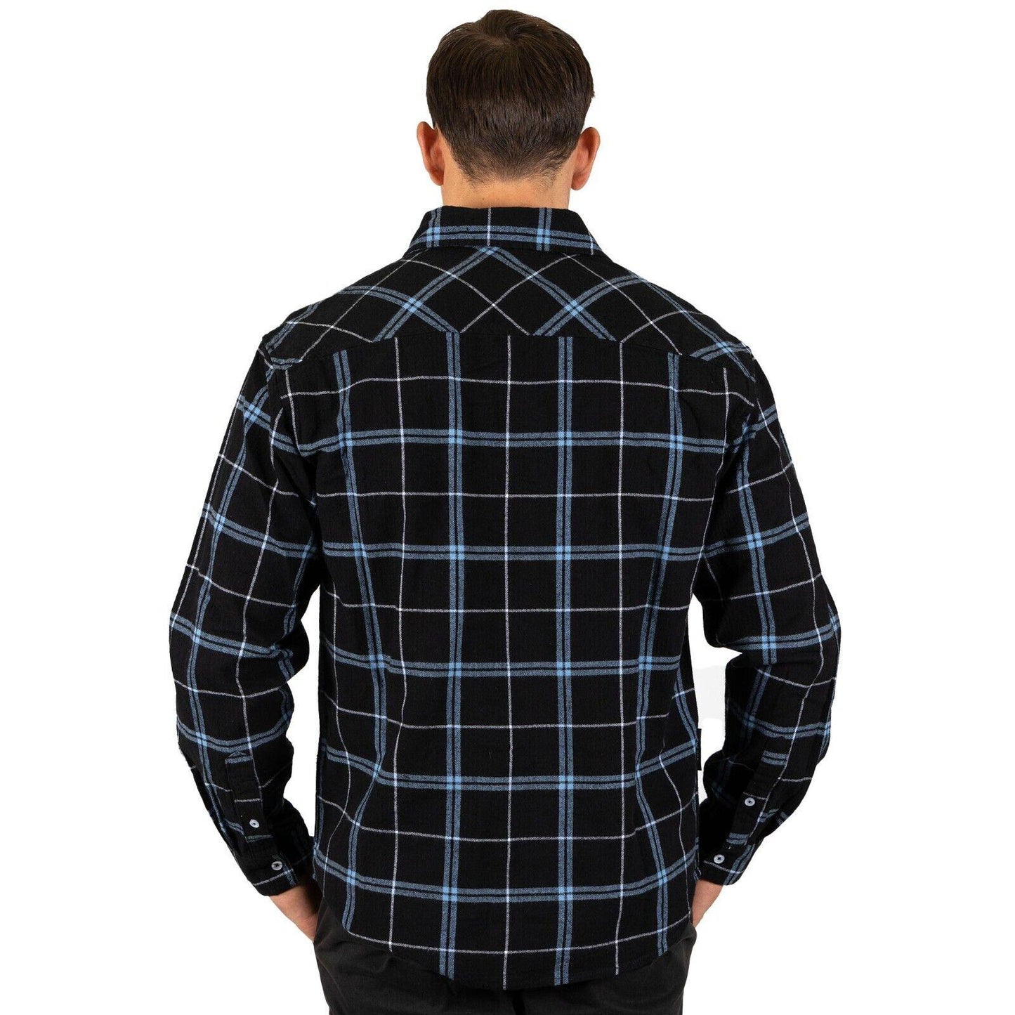 NRL 'Mustang' Flannel Polo - Cronulla Sharks - Flanno Shirt