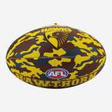 AFL Camo Club Football - Hawthorn Hawks - Size 5 - Game Ball