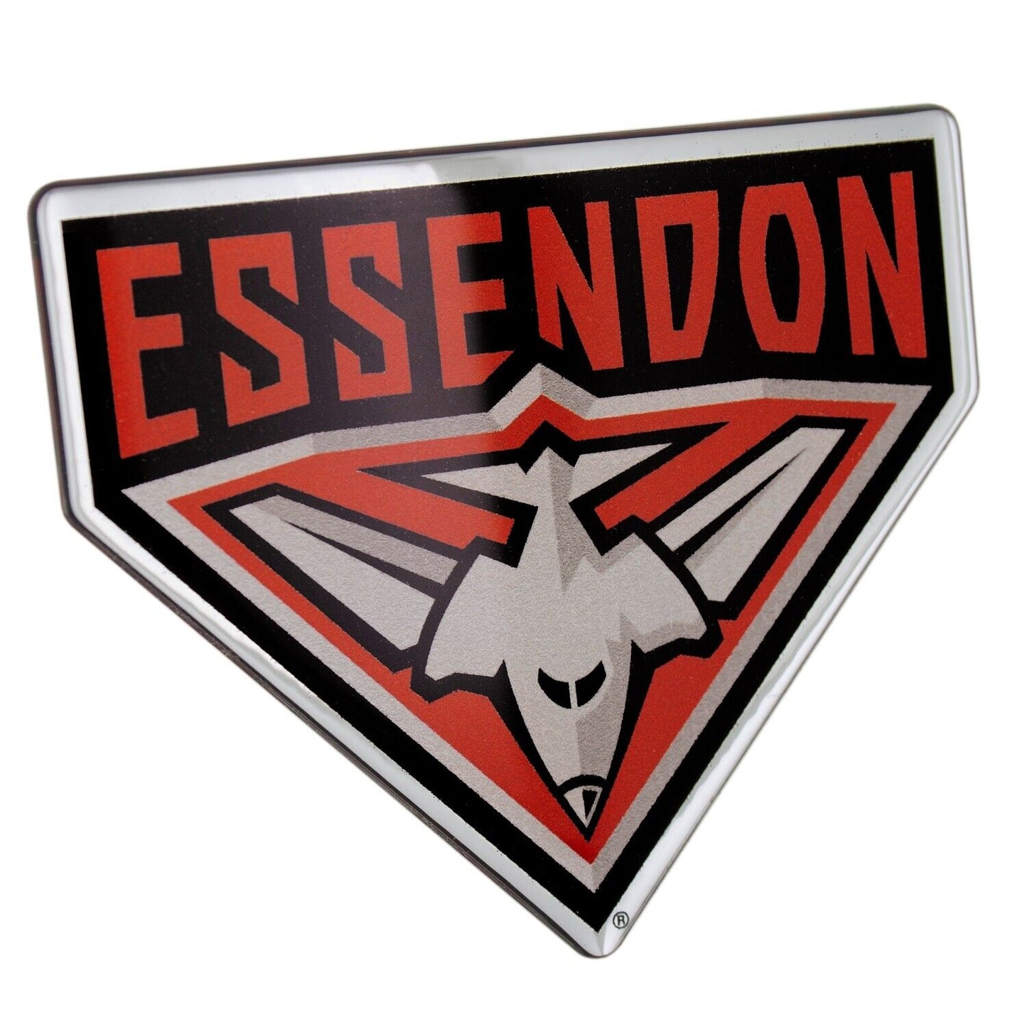 AFL Logo Emblem - Essendon Bombers - Supporter Car Badge