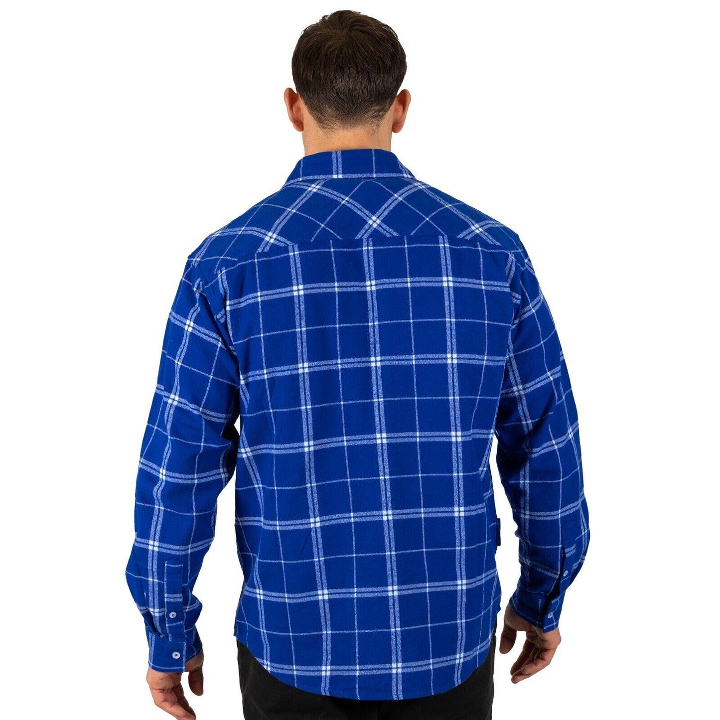 AFL 'Mustang' Flannel Polo - North Melbourne Kangaroos - Flanno Shirt