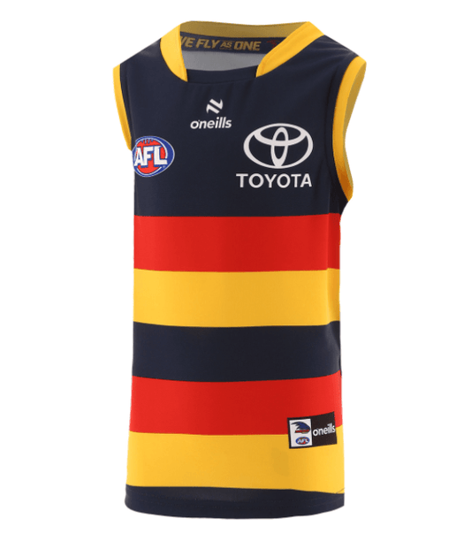 AFL 2024 Home Guernsey - Adelaide Crows - Youth - Kids - Aussie Rules