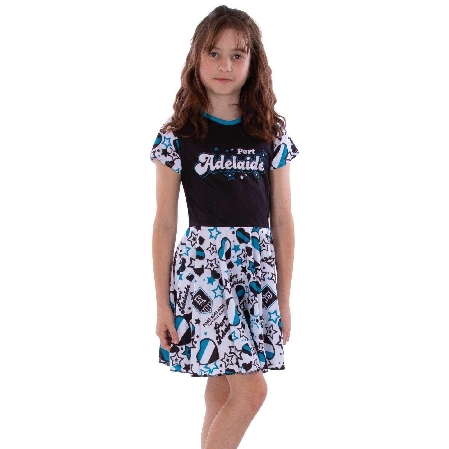 AFL  Heartbreaker Dress - Port Adelaide Power - Girls - Toddler - Kid