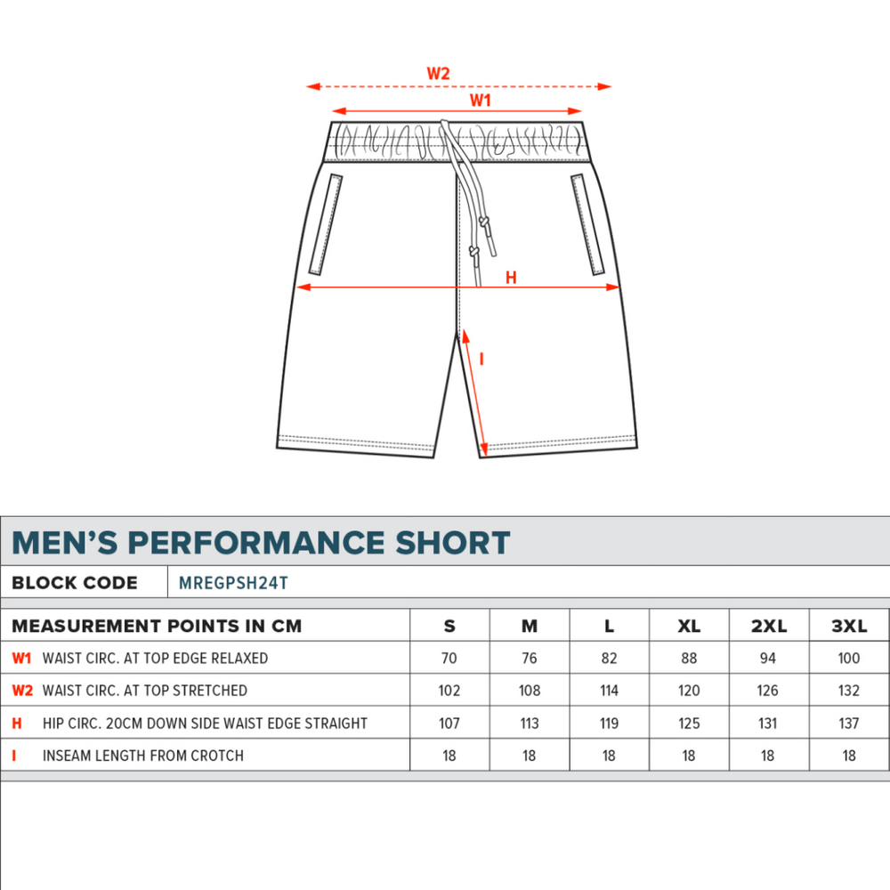 NRL Panel Performance Shorts - West Tigers - Supporter - Adult - Mens