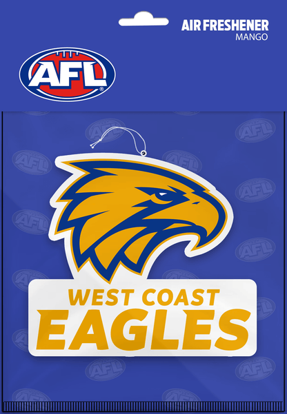 AFL Car Air Freshener - West Coast Eagles - Logo